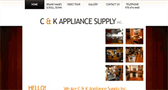 Desktop Screenshot of candkappliance.com