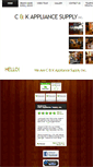 Mobile Screenshot of candkappliance.com